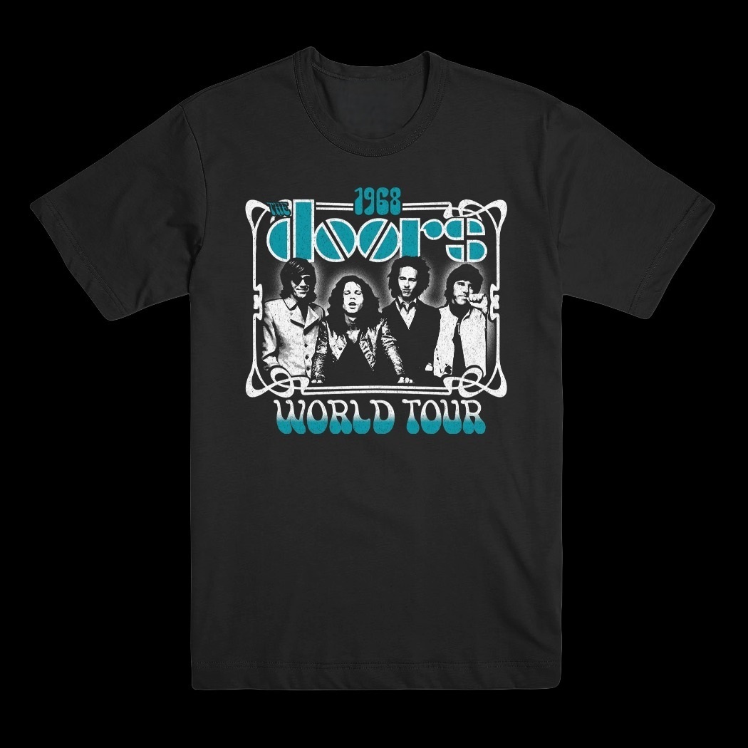 The Doors  The Doors Black Shirt